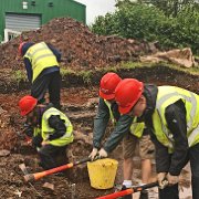 Excavating on the west side