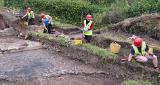 The week 2 team removed the north-south baulk after it was recorded.