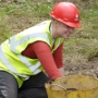 Working in the picnic site area