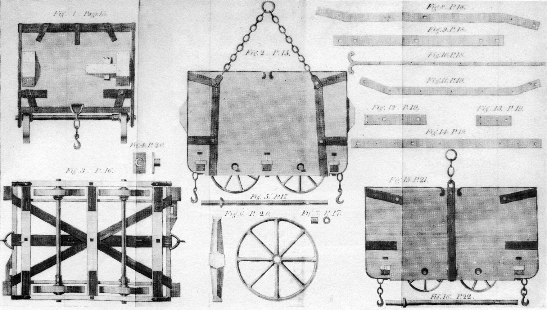 Drawing of a corf