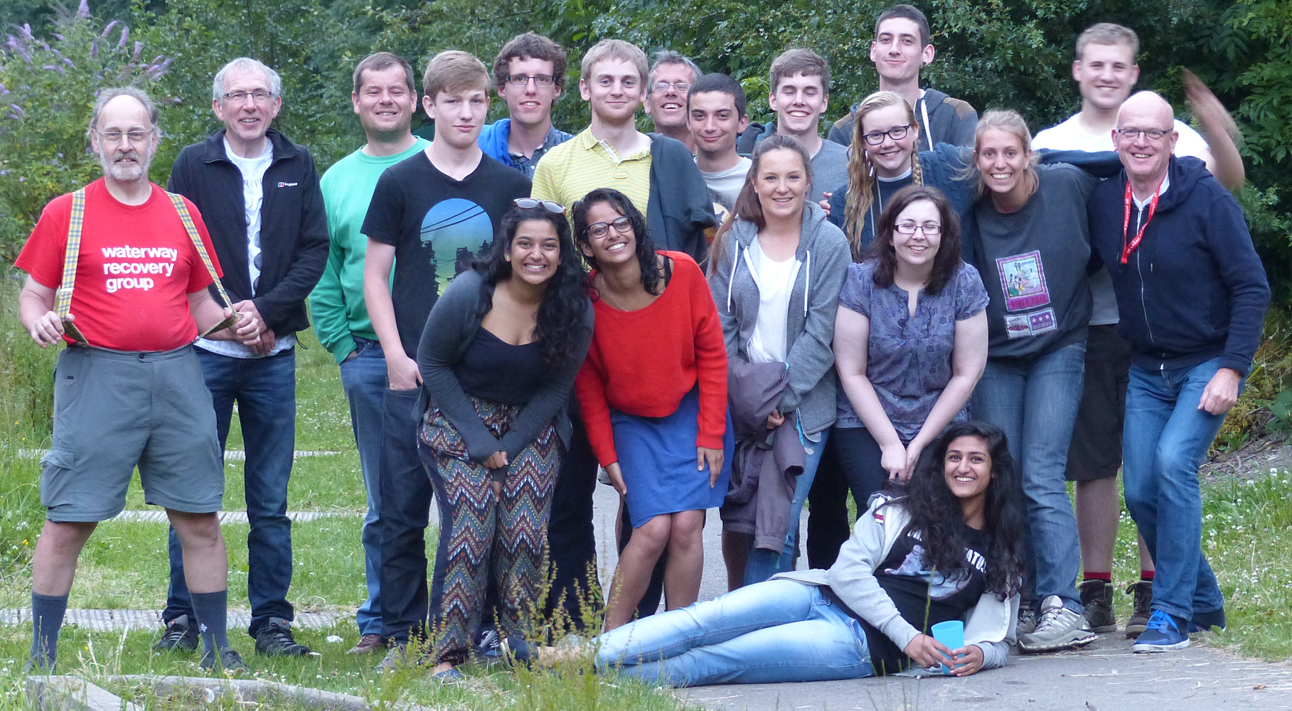Canal camp volunteers