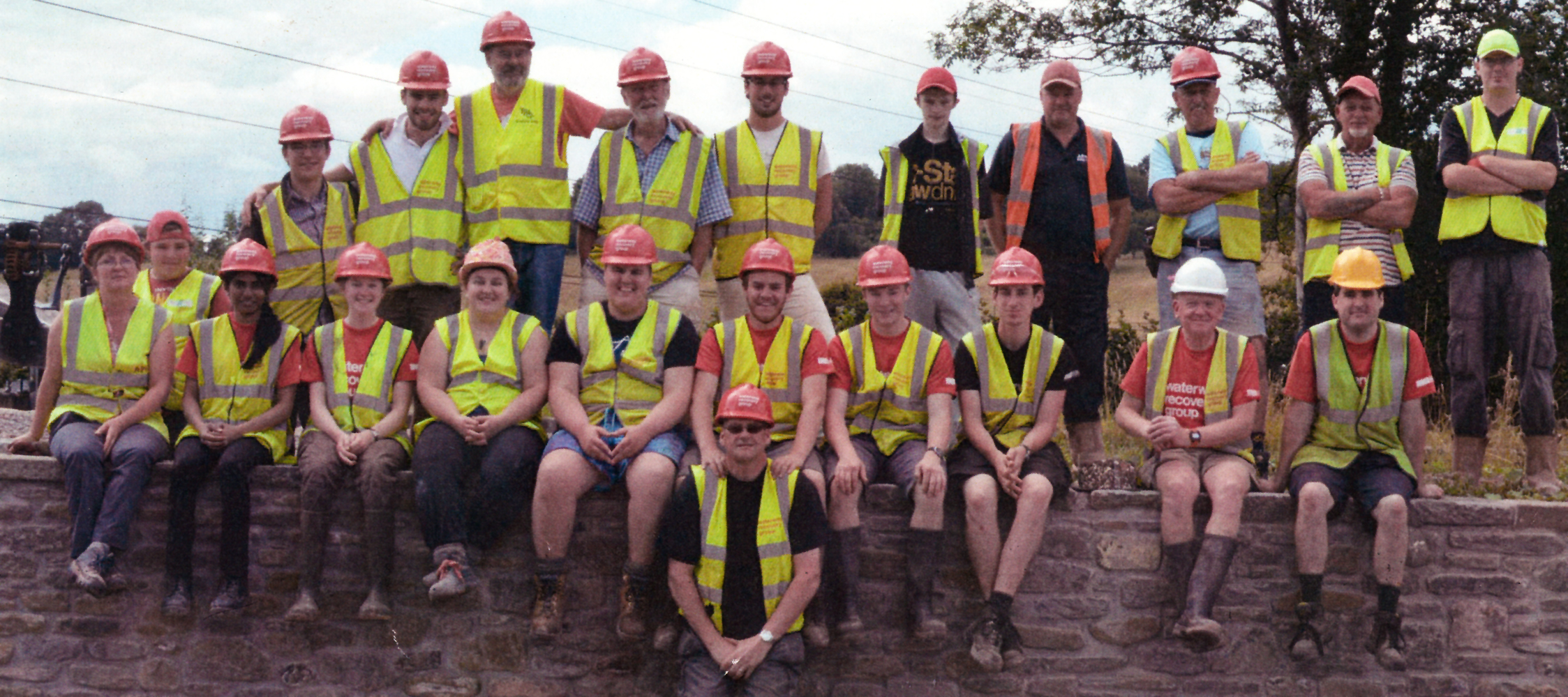 Canal camp volunteers