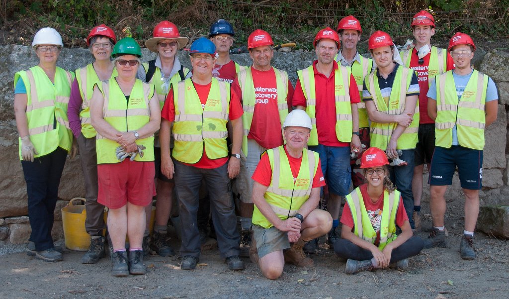 Canal camp volunteers