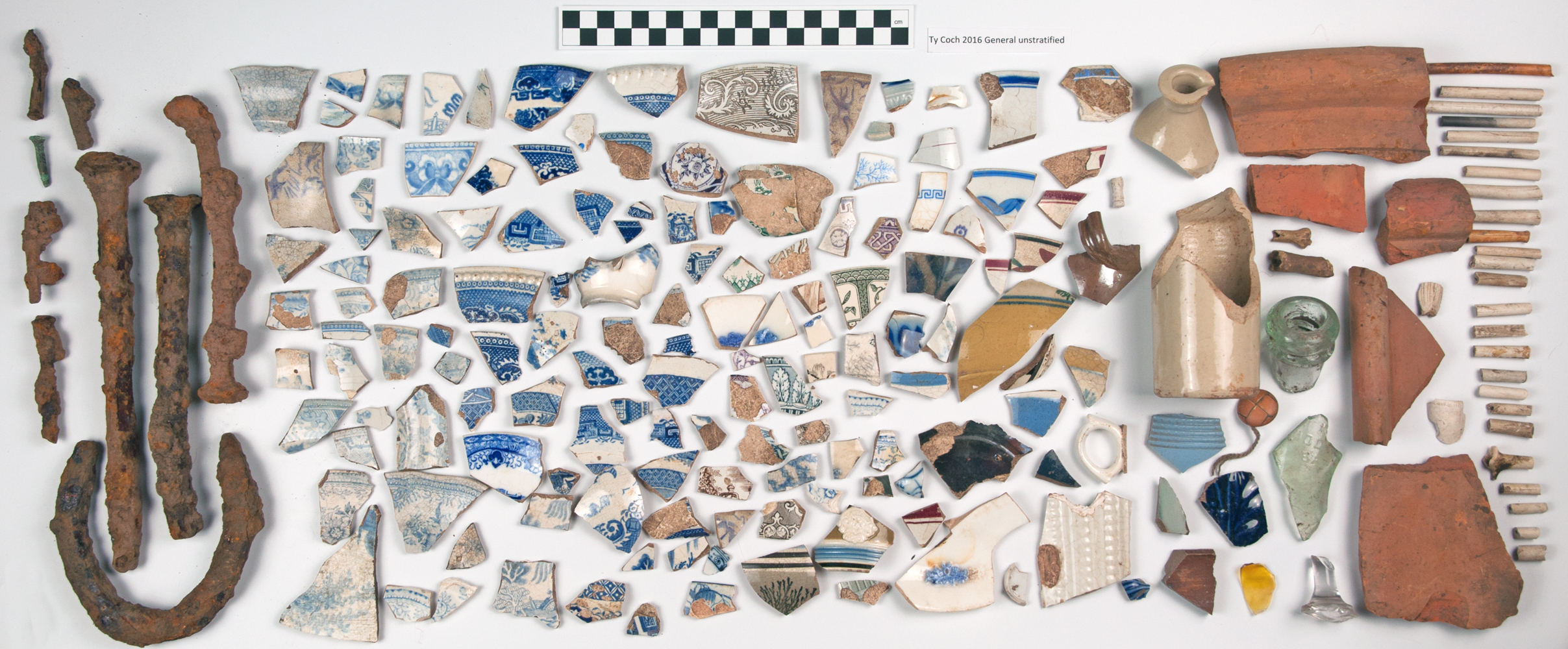 Unstratified finds